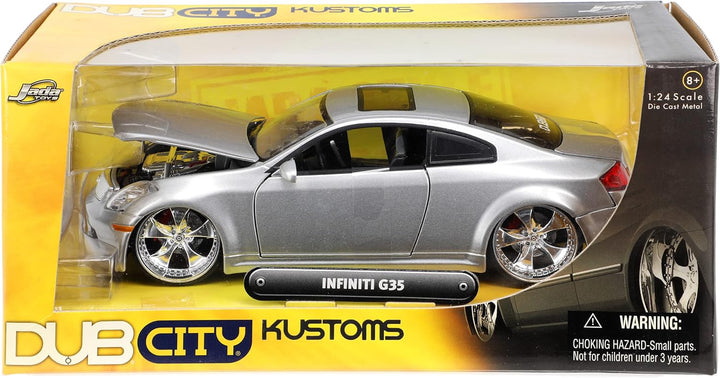 Nisan Infiniti Infinity Silber Silver G35 G 35 Tuning 1/24 Jada Jadatoys Modellauto Modell Auto