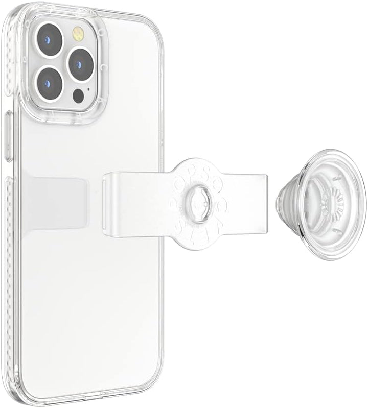 PopSockets: PopCase Hülle für iPhone 13 Pro Max mit Abnehmbarem PopGrip Slide Sockel und Griff mit A