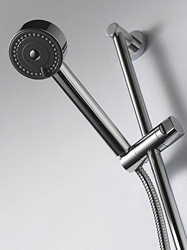 Haceka Kosmos Chrome 1123618, Duschwandstange inklusive Brause-Set