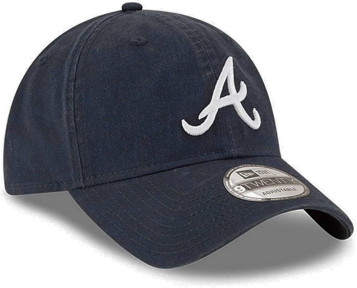 New Era 9Twenty Cap MLB Basecap Baseball Verstellbar Kappe #31-Braves-Navy-31673 Einheitsgrösse, #31