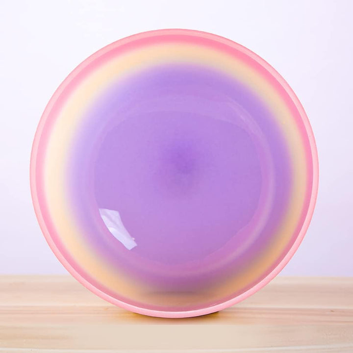 Klangschale für Meditation, Yoga und Entspannung, 20,3 cm, regenbogenfarben