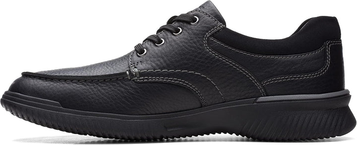Clarks Herren Donaway Edge Oxford 41.5 EU Black Leather, 41.5 EU Black Leather