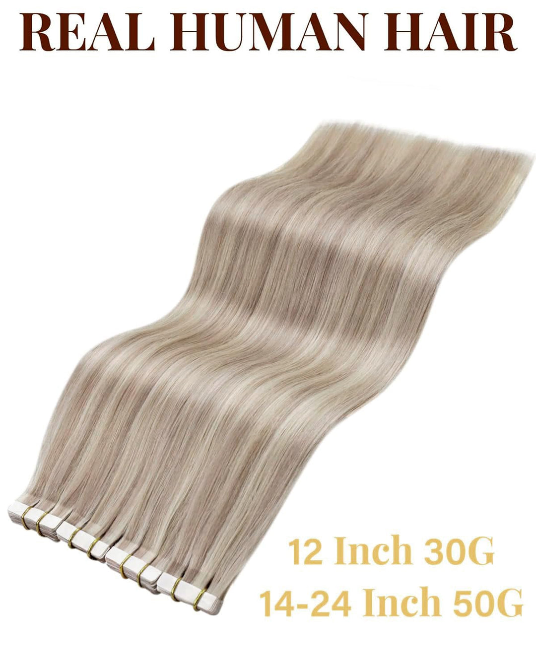 Hetto Echthaar Extensions Tape in Blond Extensions Tape in Echthaar Remy Tape Extensions Echthaar Du