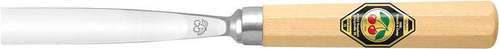 "KIRSCHEN" Werkzeuge 3109006 | Bildhauerbeitel mit Weissbuchenheft Stich 9-6mm 6mm Mehrfarbig, 6mm M