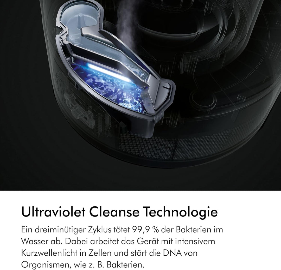 Dyson AM10 Luftbefeuchter und Ventilator, Ultrafeine Kaltluft-Befeuchtung, Automatische Feuchtigkeit