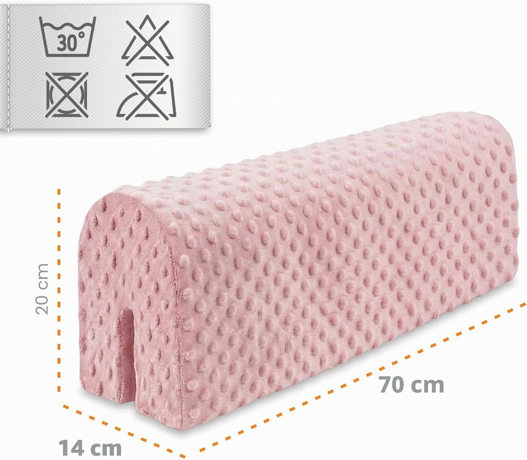 Totsy Baby Bettkantenschutz für Kinderbetten 70 cm - Schutz für Bettrahmen Kantenschutz Kinder Babyb