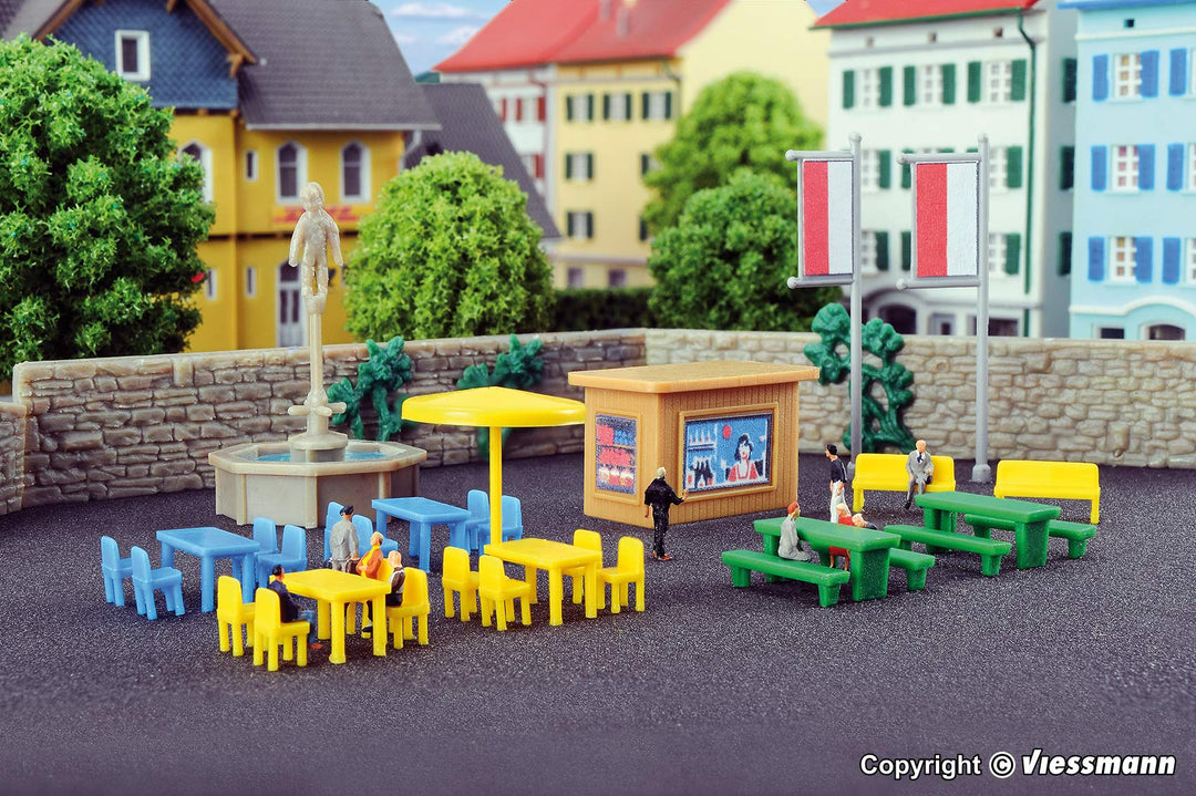 Kibri 36694 - Z Ausgestaltungsset Am Brunnen