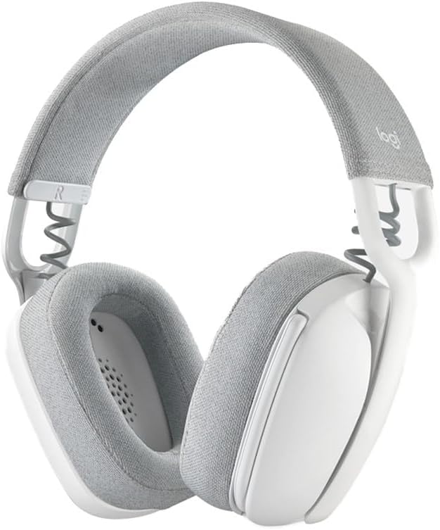 Logitech Zone Vibe 100 Leichte, kabellose Over-Ear-Kopfhörer mit geräuschunterdrückendem Mikrofon, M