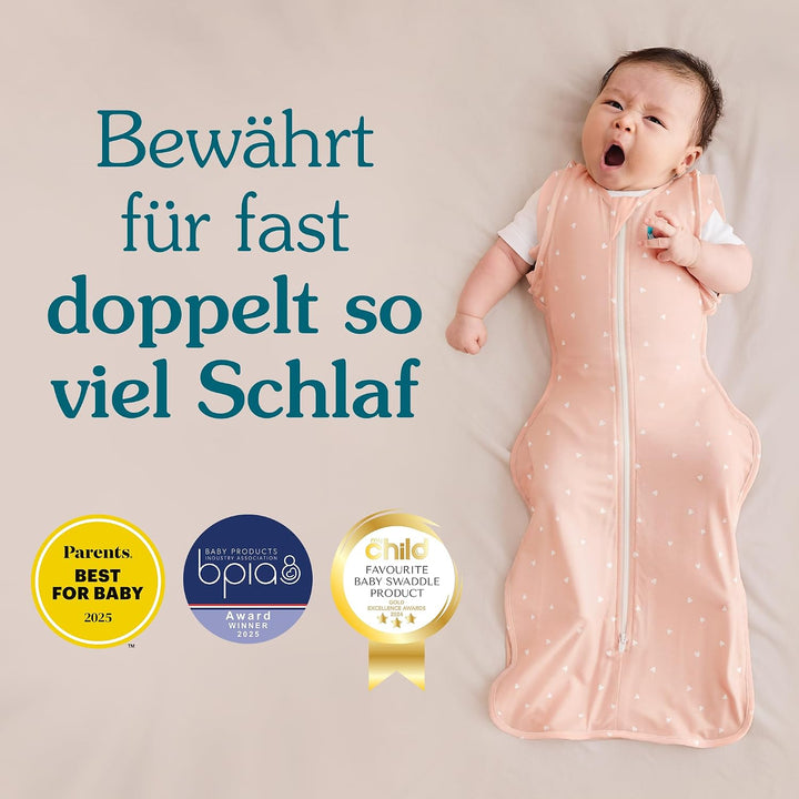Love To Dream™ Swaddle UP™ 2-in-1 Transition Bag, gross (8,5–11 kg) Miffy Checker Birch, abnehmbare