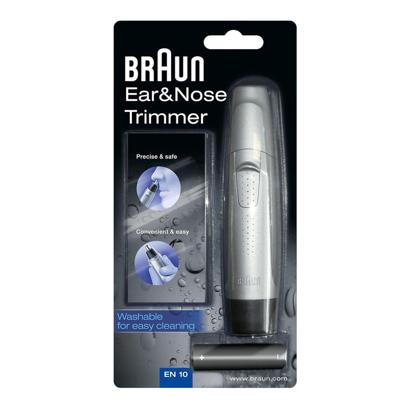 Braun Exact Series EN10 Ohr und Nasenhaar Trimmer Ohr- und Nasenhaarschneider, Ohr- und Nasenhaarsch