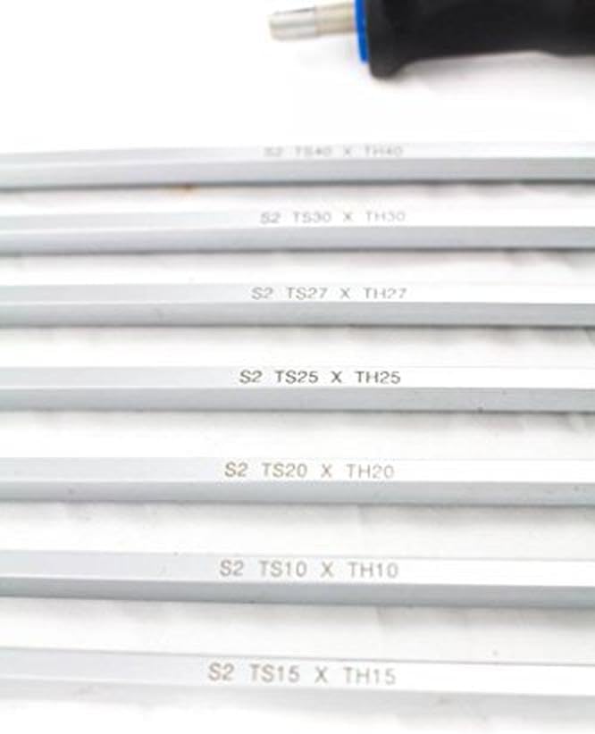 BGS 2325 | Schraubendreher-Satz mit Wechselklingen | T-Profil (für Torx) / TS-Profil (für Torx Plus)