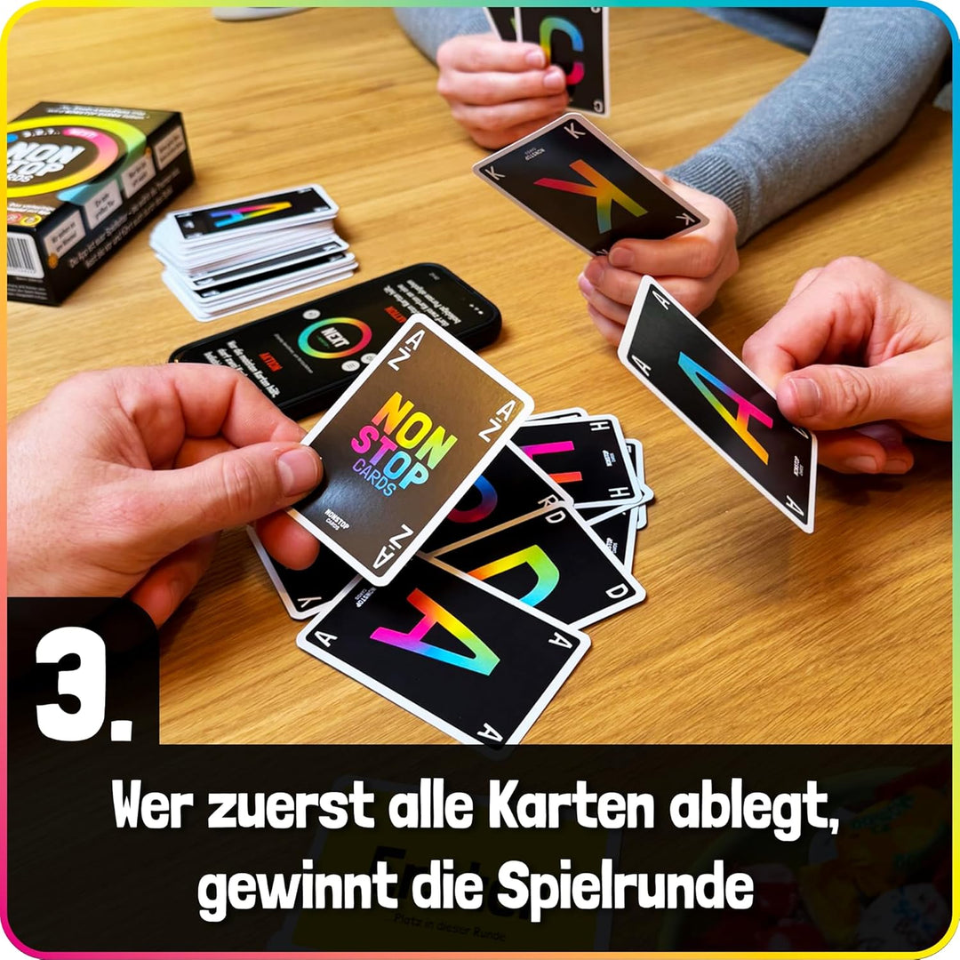 Lustiges Kartenspiel mit App | Gesellschaftsspiel für Erwachsene &amp; Jugendliche | Stadt Land Fluss Wo