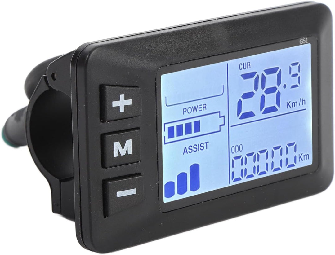 Elektrofahrrad -LCD -Display, E -Scooter -Display -Messgerät -Bedienfeld -Bildschirm Fahrrad Tachome