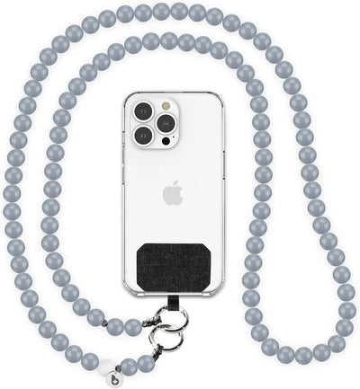 beadstars Perlen Handykette Universal zum Umhängen inkl. Patch und Geschenkbox, handgefertigt in Deu