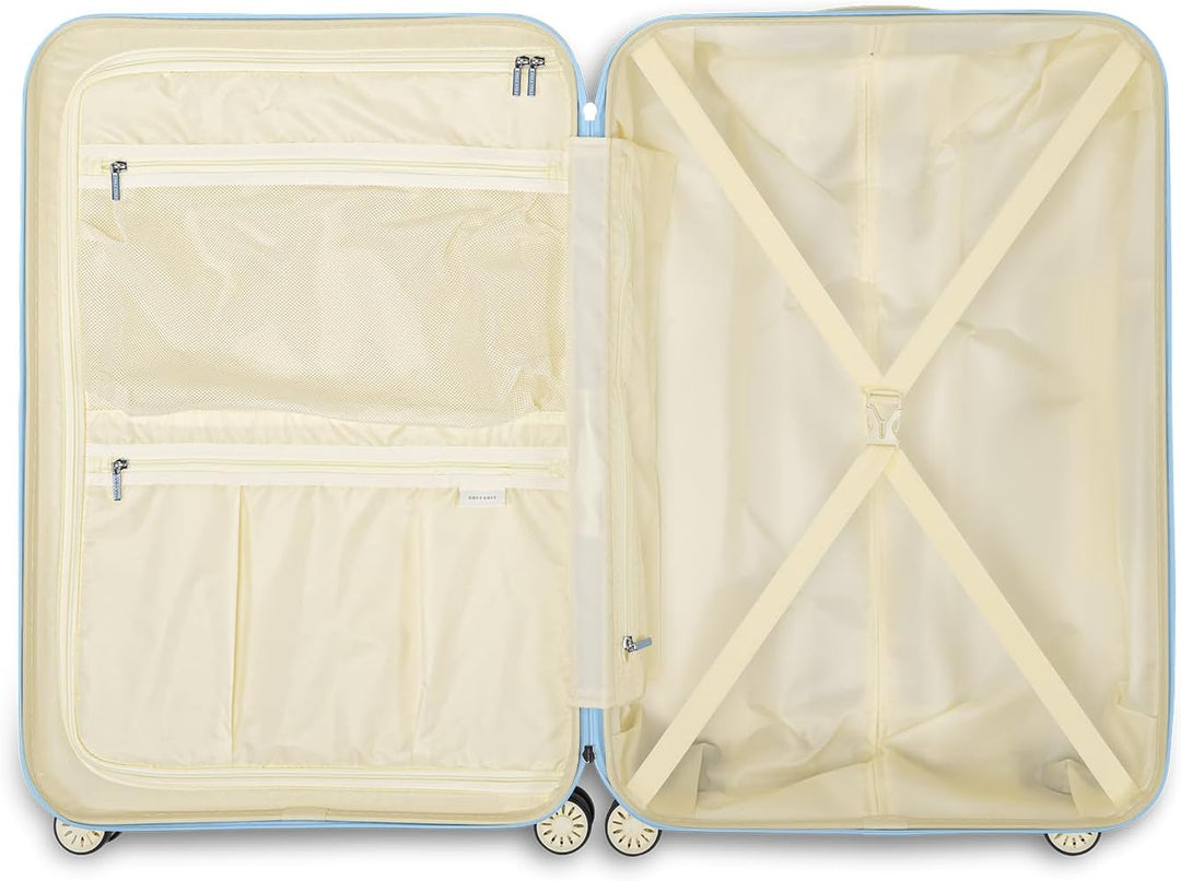 SUITSUIT Koffer Gross 76 cm - Hartschalen Reisekoffer mit Rollen - TSA-Schloss - 94 L - Fabulous Fif