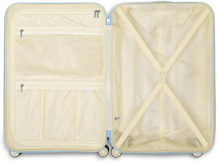 SUITSUIT Koffer Gross 76 cm - Hartschalen Reisekoffer mit Rollen - TSA-Schloss - 94 L - Fabulous Fif