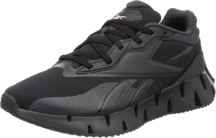 Reebok Unisex Zig Dynamica 4 Sneaker 35 EU Cblack Purgry Purgry, 35 EU Cblack Purgry Purgry
