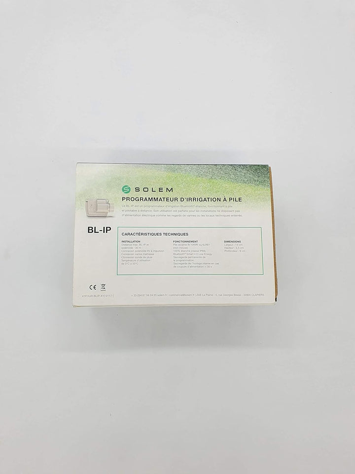Bewässerungs-Programmierer, 9 V, Modell BL IP4, mit Bluetooth-Reichweite bis zu 10 Meter, wasserdich