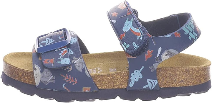 Lurchi Mädchen Onja Sandale 34 EU Navy Dino, 34 EU Navy Dino
