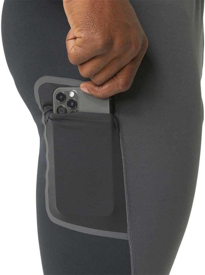 ASICS Herren Winter Run Tight Leggings XXL Performance Schwarz/Graphitgrau, XXL Performance Schwarz/