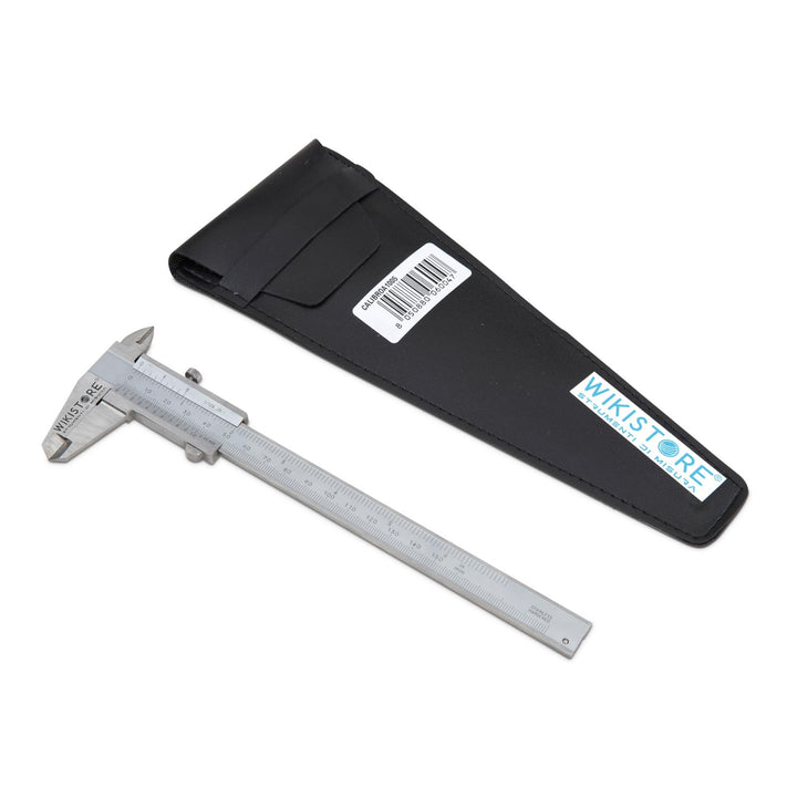 WIKISTORE TASCHEN MESSSCHIEBER MONOBLOCK 150 mm, Ventesimal-Bremssattel mit 40-mm-Backen, Schraubver