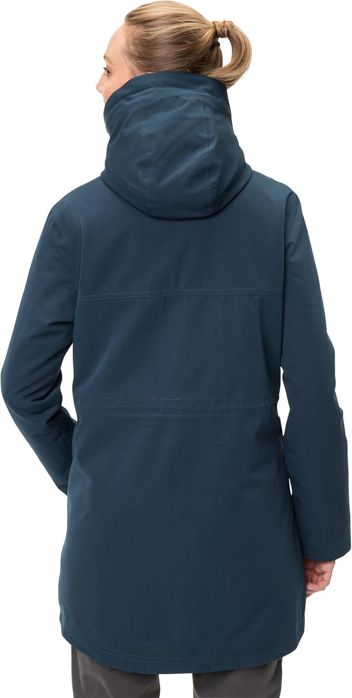 VAUDE Women's Manukau Parka II - Winterparka Damen 40 dark sea, 40 dark sea