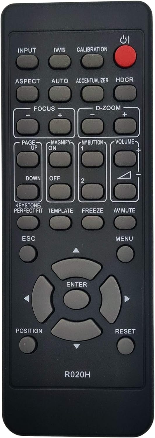 Leankle Fernbedienung HL03033 für Hitachi Projektoren CP-AW2503/ AW2505/ AW3003/ AW3005/ AW3506/ AX2