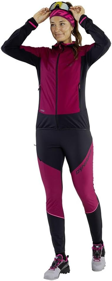 DYNAFIT Damen Traverse Alpha Hooded JKT W Jacke XS Rot, XS Rot