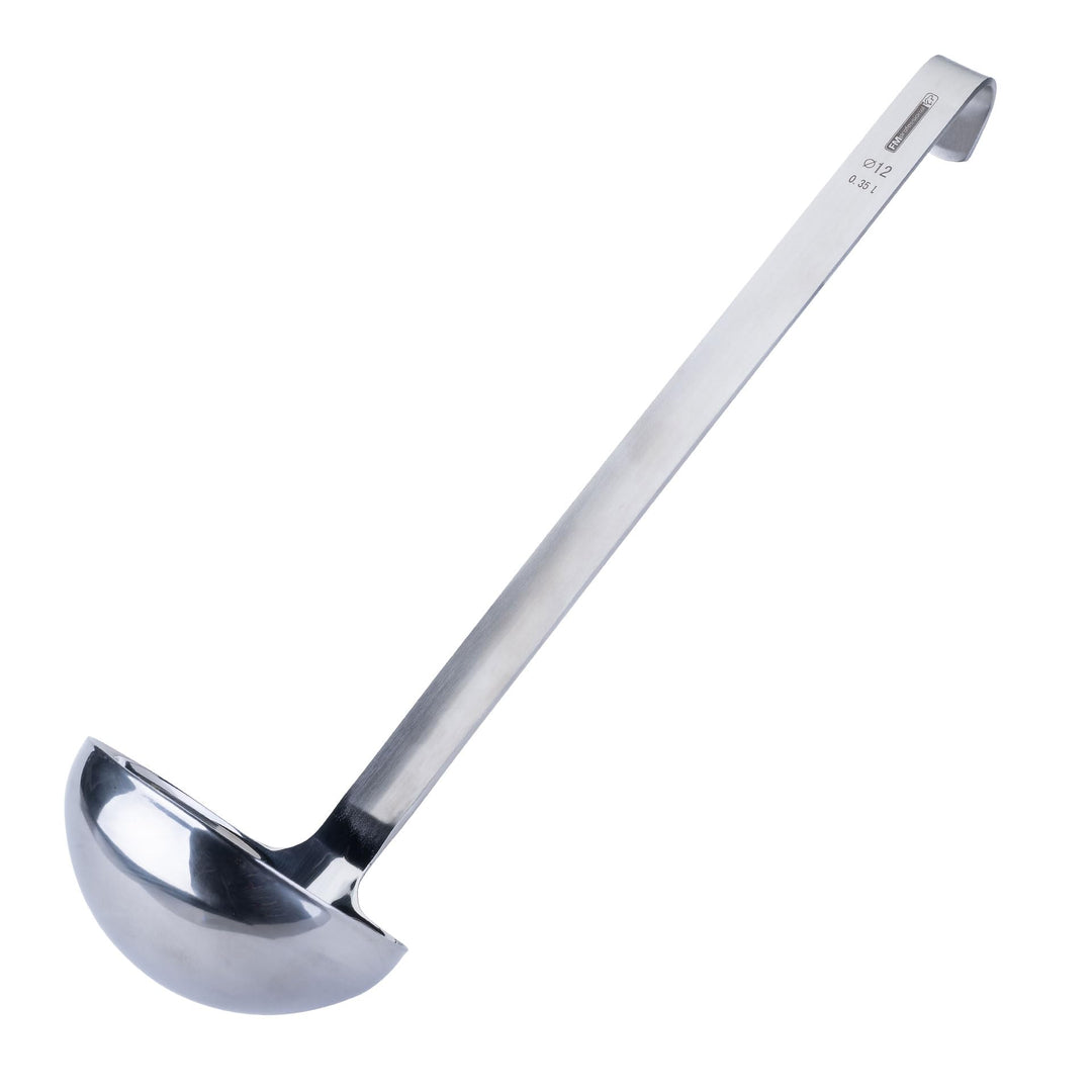 FMprofessional XL-Schöpflöffel 46 cm, Küchenhelfer aus Edelstahl, langlebige & Elegante Suppenkelle