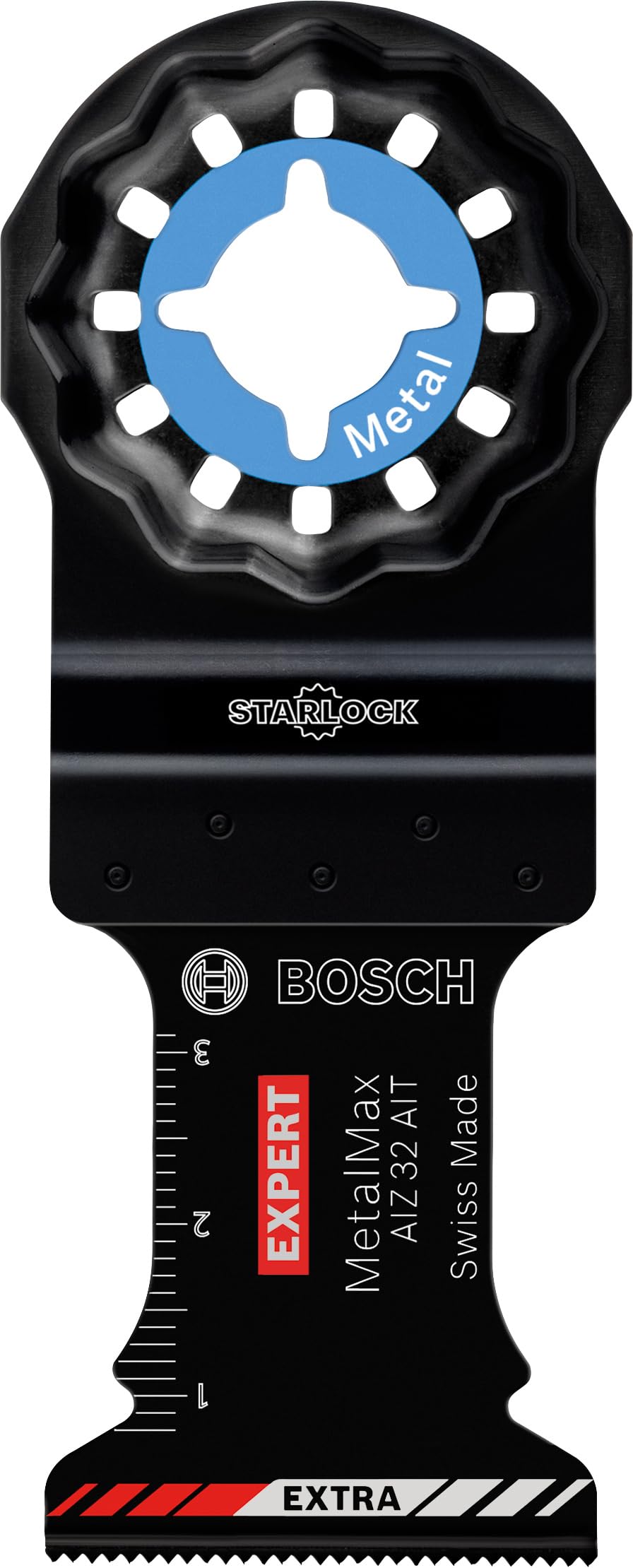Bosch Professional 1x Sägeblatt Expert MetalMax AIZ 32 AIT (für Stahl, Edelstahl, Breite 32 mm, Zube