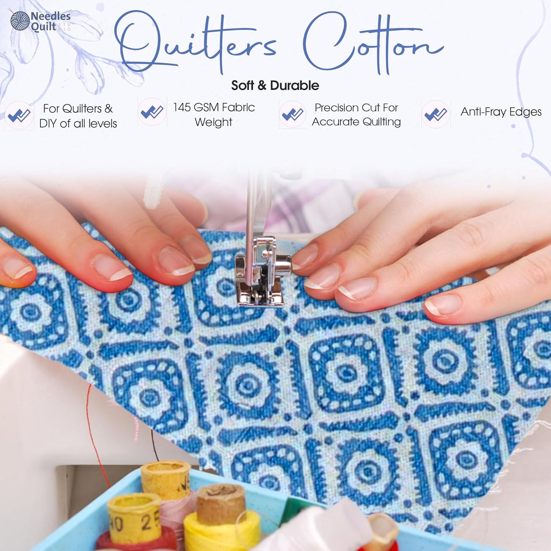 Needles Quilt Studio – 6,3 cm vorgeschnittene 40 StoffstreifenBündel (skandinavisches Landhaus) | Ba