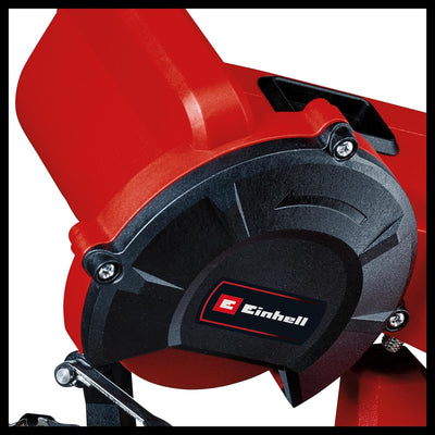 Einhell Sägekettenschärfgerät GC-CS 85 E + Sägekettenschärfer-Zubehör inkl. Ersatzscheibe 3,2 mm, in