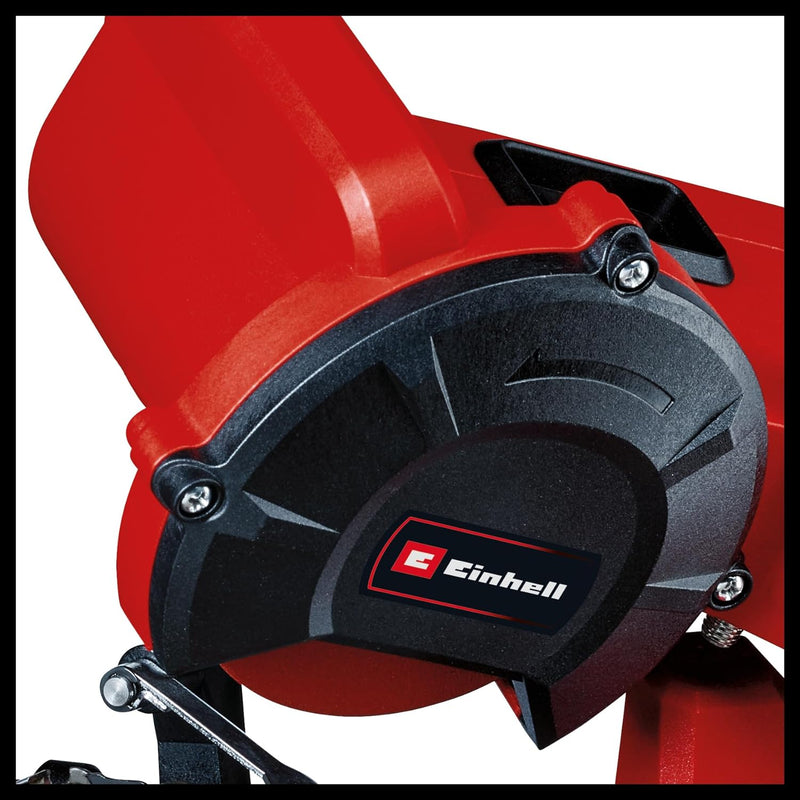 Einhell Sägekettenschärfgerät GC-CS 85 E + Sägekettenschärfer-Zubehör inkl. Ersatzscheibe 3,2 mm, in