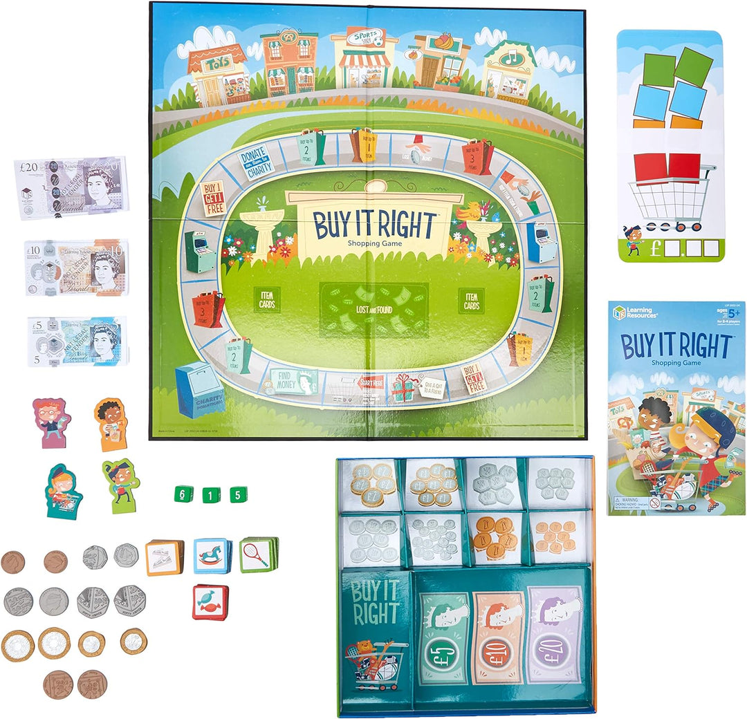 Learning Resources Buy it Right – Richtig einkaufen, Einkaufsspiel