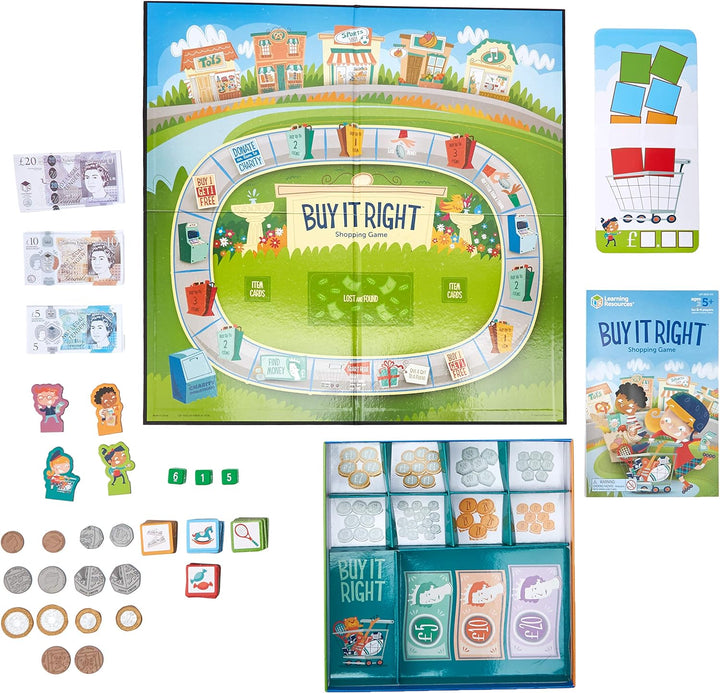 Learning Resources Buy it Right – Richtig einkaufen, Einkaufsspiel