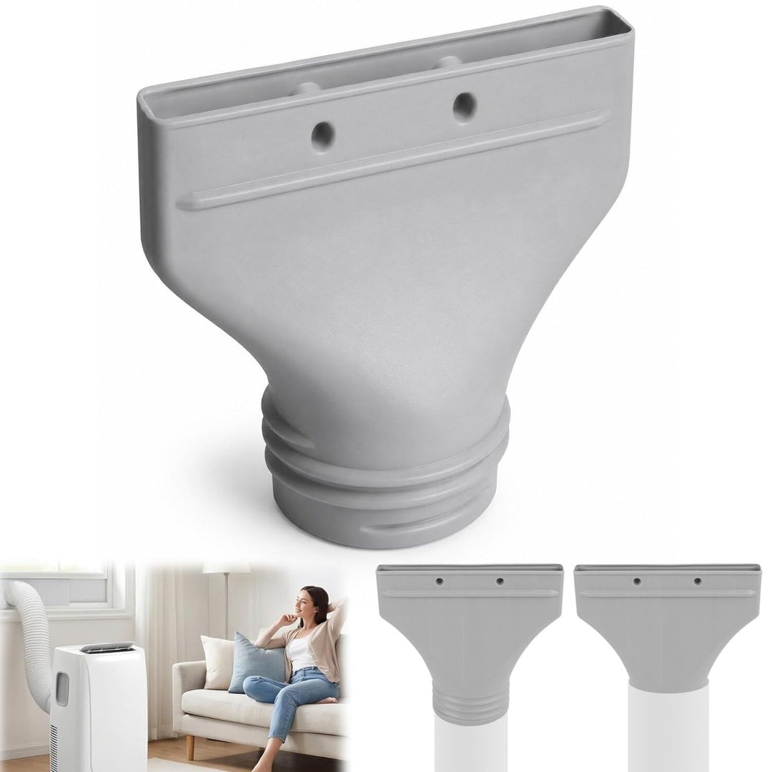 Klimaanlage Abluftschlauch Adapter Flach für Fenster | Abluftschlauch Klimagerät Adapter 100mm/120mm