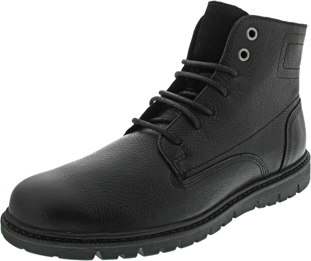 Geox Herren U Ghiacciaio Ankle Boot 42 EU Schwarz, 42 EU Schwarz