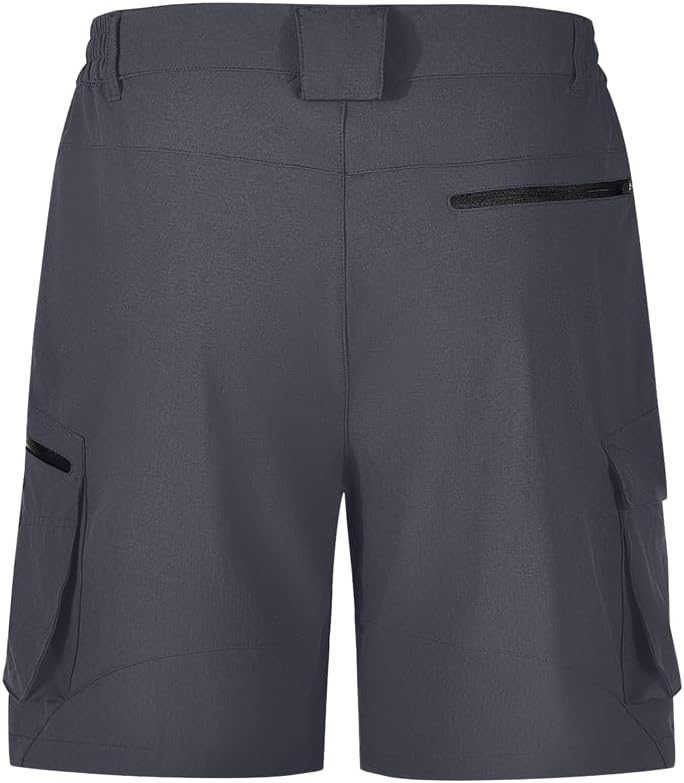 Tansozer Kurze Hosen Herren Sommer Schnelltrocknend Wanderhose Kurz Stretch Cargo Bermuda Sporthose
