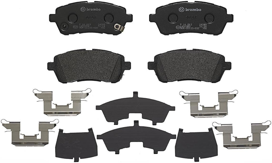 Brembo P 16 013 Bremsbelagsatz, Scheibenbremse - (4-teilig)