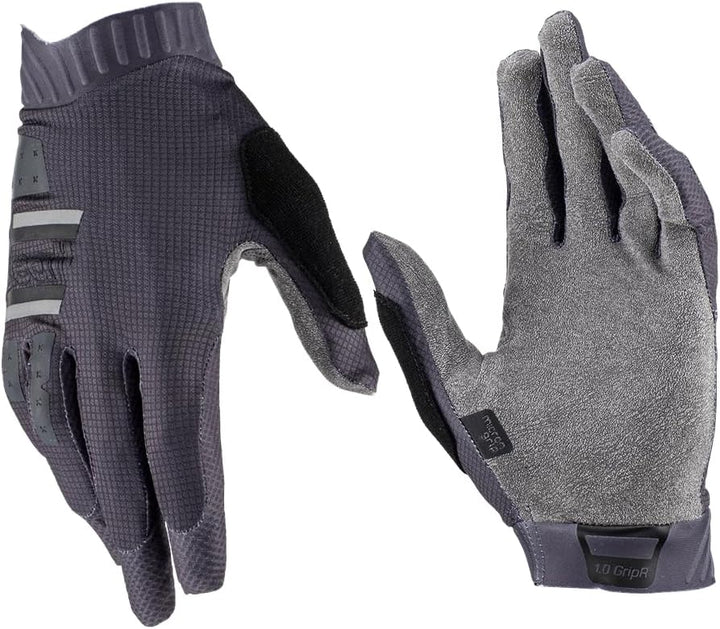 Leatt Men's MTB 1.0 Gloves Gripr L Stealth, L Stealth