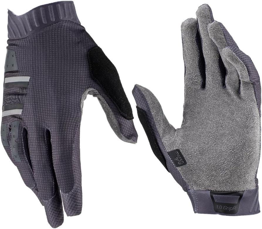 Leatt Men's MTB 1.0 Gloves Gripr S Stealth, S Stealth
