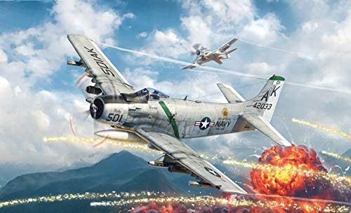 ITALERI 2788S - 1:48 A-1H Skyraider , Modellbau, Bausatz, Standmodellbau, Basteln, Hobby, Kleben, Pl
