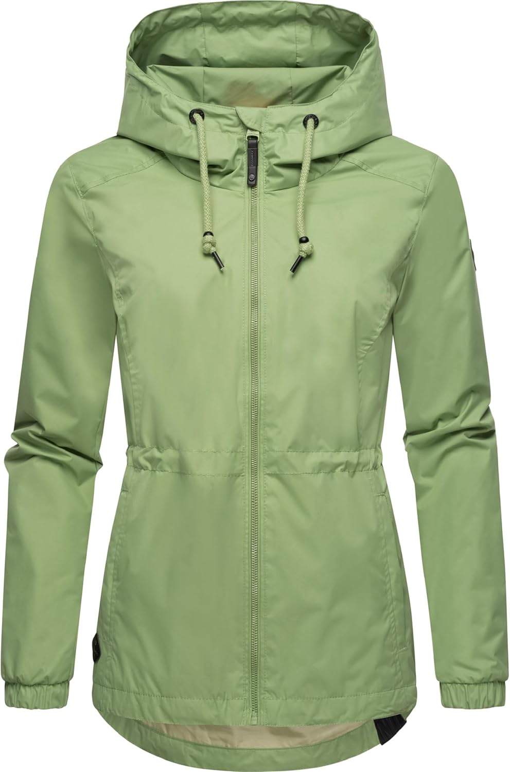 Ragwear Damen Übergangsjacke leichte Jacke kurz wasserdicht (Wassersäule: 4.000 mm) mit Kapuze Danka