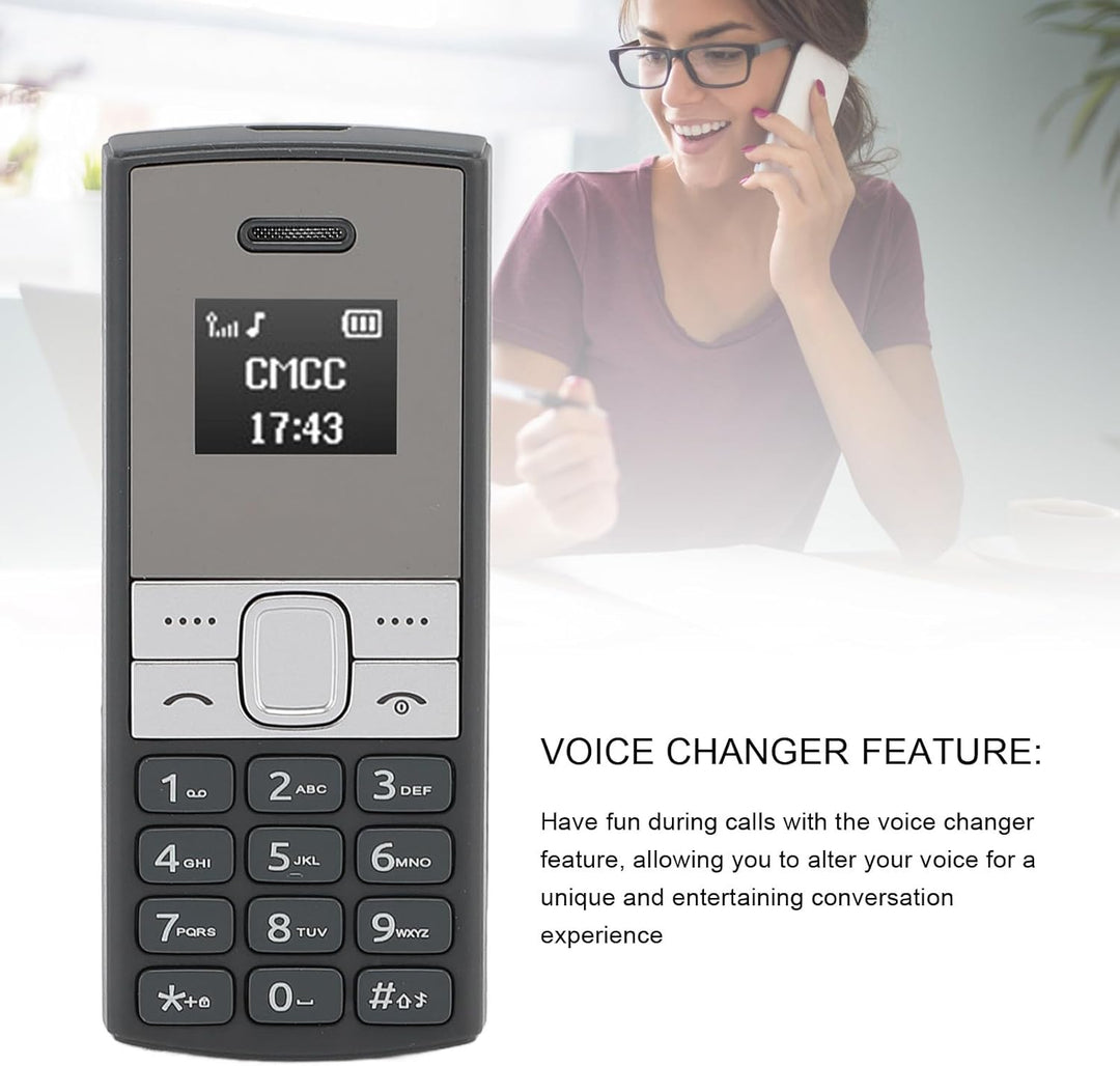 Entsperrtes Kleinstes Mobiltelefon – BM150 Tiny Mobile, GSM 2G Small Mobil Handy, Bluetooth Dual-SIM
