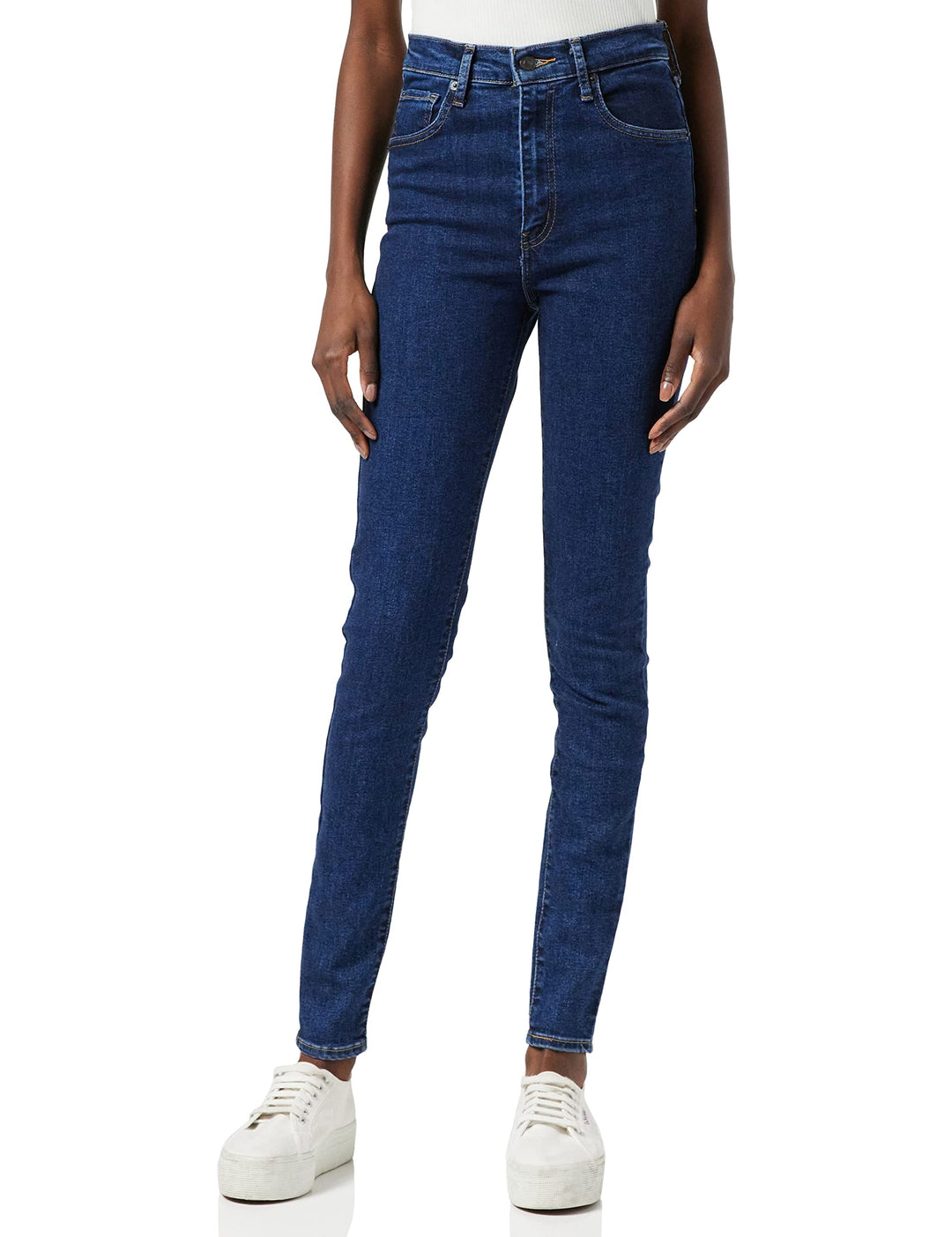 Levi's Damen Mile High Super Skinny Jeans 26W / 28L Rome Winter, 26W / 28L Rome Winter