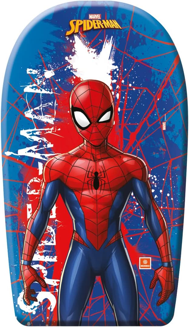 Mondo Toys - SPIDERMAN Body Board - Surfbrett für Kinder, 84 cm - 11196