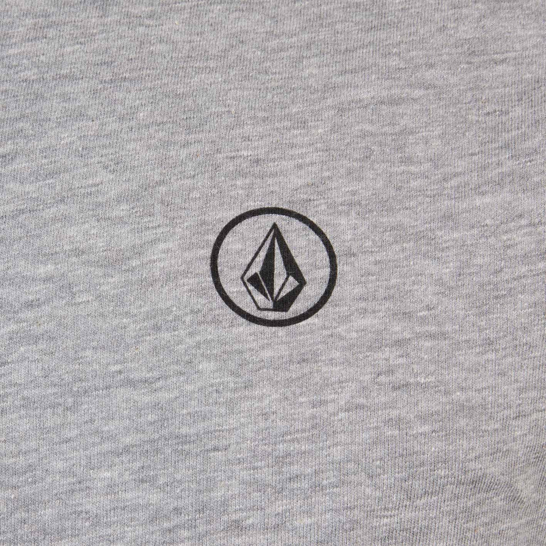 Volcom Circle Blanks T-Shirt Herren M Heather Grey, M Heather Grey