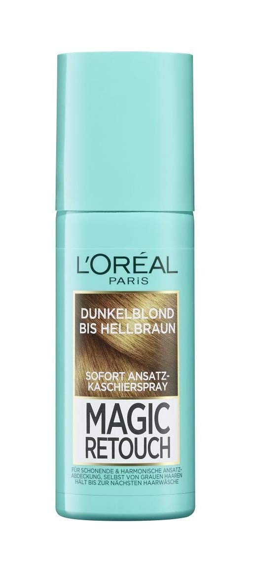L'Oréal Paris Magic Retouch Ansatz-Kaschierspray, Dunkelblond bis Hellbraun, 75 ml 1 stück (1er Pack