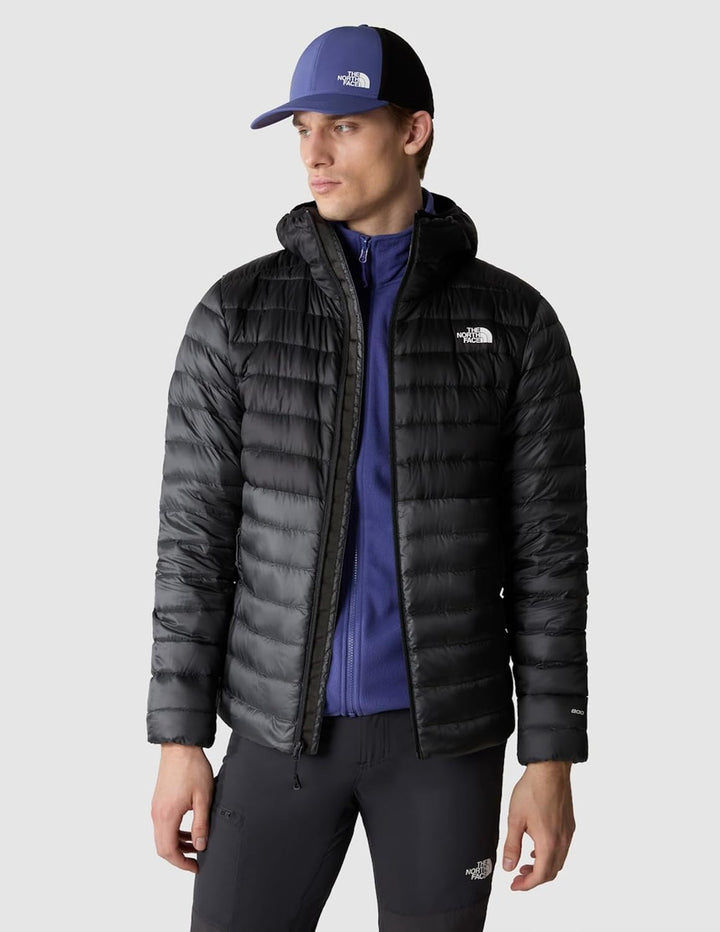 THE NORTH FACE - Resolve Daunen-Hoodie für Herren, Taupe-Grün/Schwarz XL, XL