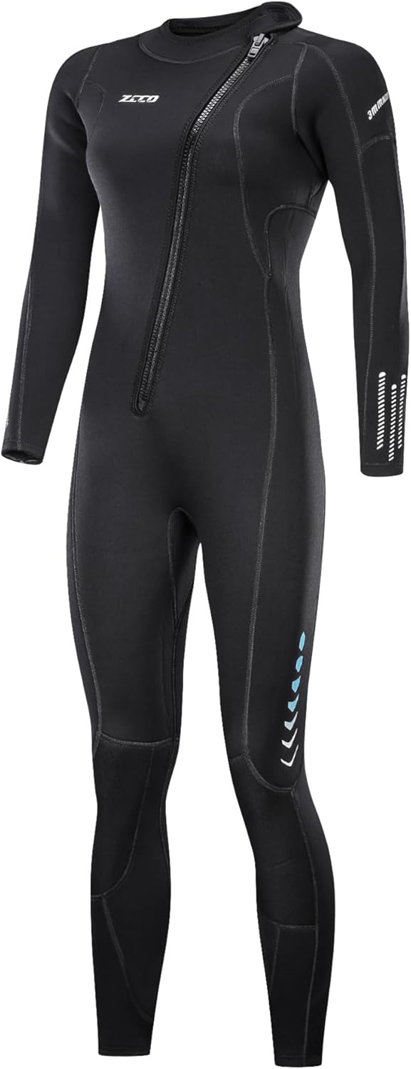 Ultra-Stretch-Neoprenanzug, 3 mm, Frontreissverschluss, Ganzkörper-Tauchanzug, Einteilig, für Männer